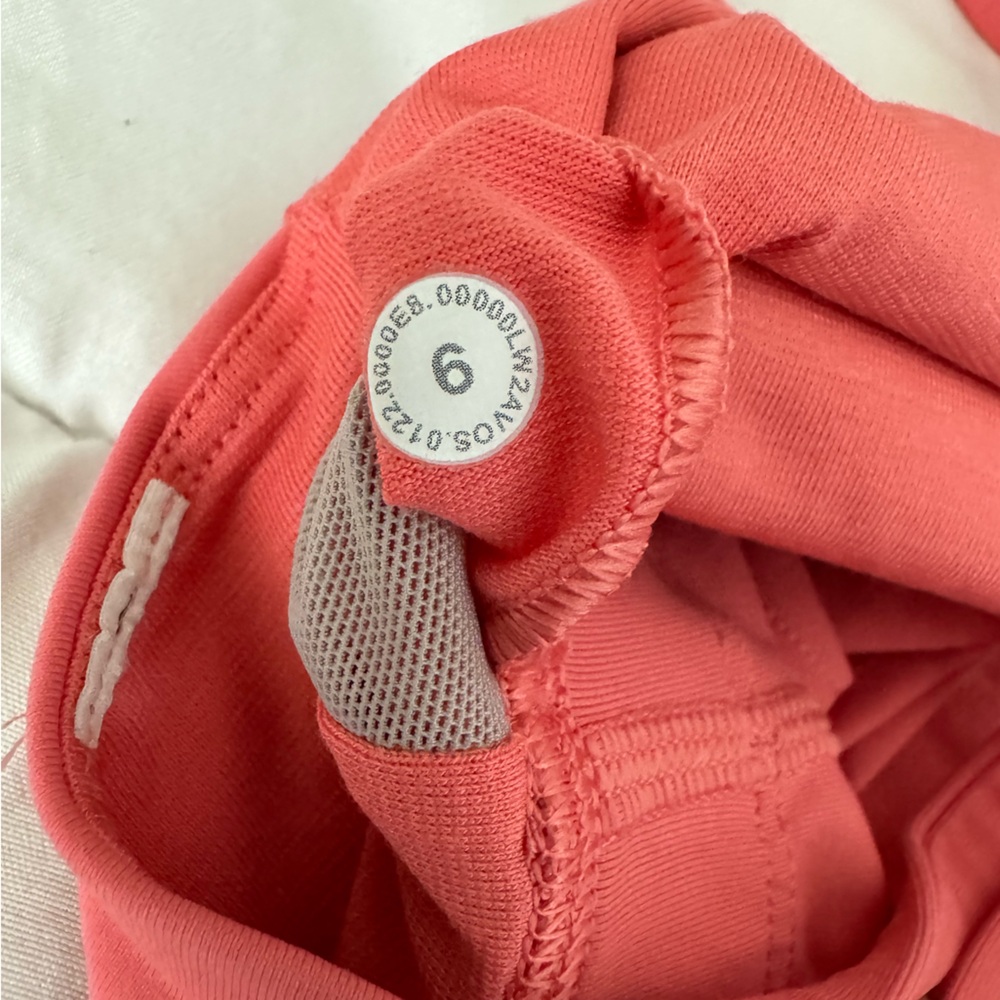 Lululemon Energy Longline Bra *Medium Support, B–D Cups Raspberry Cream Orange - Picture 9 of 9